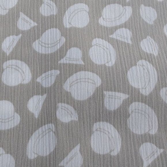 LaChine Classic‎ by Galinda Wang Blouse Button Up Sleeveless Grey White - Picture 11 of 11